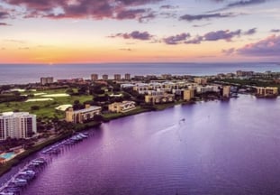 Grandview in Fort Myers Beach at Sunset