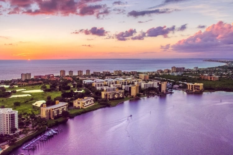 Your luxury waterfront condo in Fort Myers Beach comes with a spectacular view.