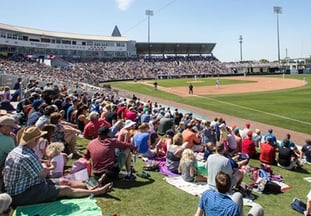 Spring training baseball in fort myers beach florida